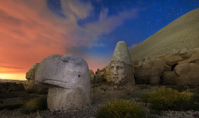 Mount Nemrut, Turkey Located in the city of Adiyaman is a mountain 2,150 meters high. It is located...