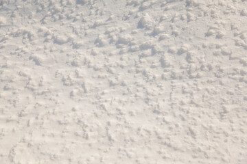 winter background with snow texture closeup