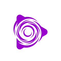 Play Tornado logo vector template, Creative Twister logo design concepts, icon symbol