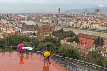 Rain Winter Florence