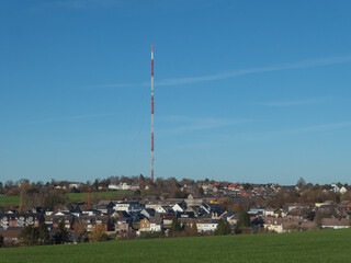 Fototapeta premium Fernblick über Stolberg Rhld. 