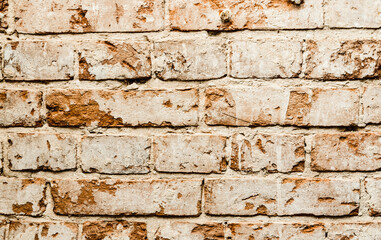 cypress wall texture pattern red cypress blocks, close-up, old dilapidated wall.