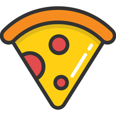 
Pizza Vector Icon
