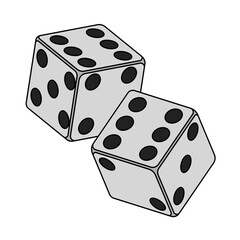 Craps Dice Icon