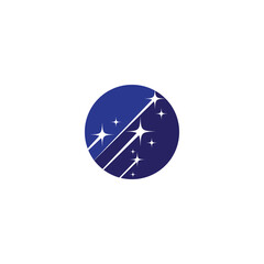 Star icon Template vector illustration design