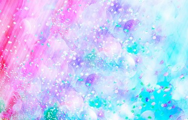abstract blue background with bubbles