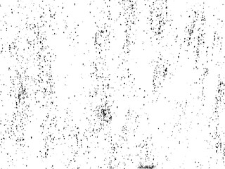 Black Vector Material Effect. Overlay Old Rubber Texture. Retro Faded Brush Pattern. Dry Aged Splash Scratches. Distressed Damaged Paint Backdrop. White Surface.