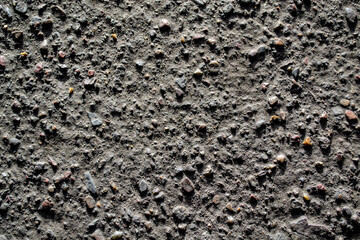 Rough surface of small stones.