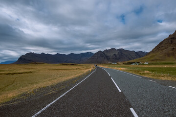 road in the Iceland
