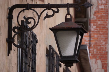 vintage street lamp