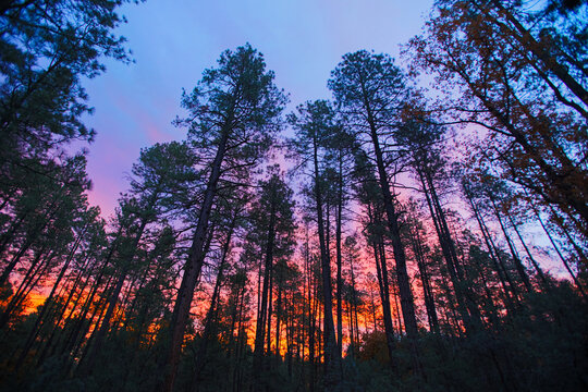 Sunset in Payson AZ