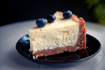 a slice of cheesecake new York