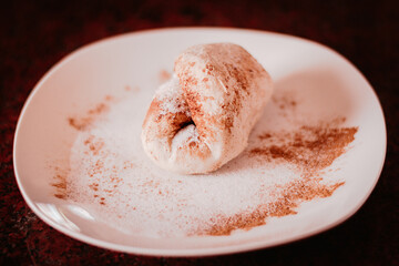 Dough Bread on a Plate 7
