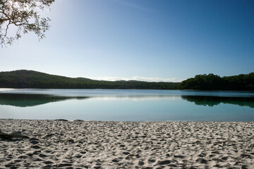 Lake McKenzie, Fraser Island, Queensland, Australia, biggest sand island in the world