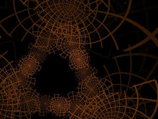 Imaginatory fractal background Image