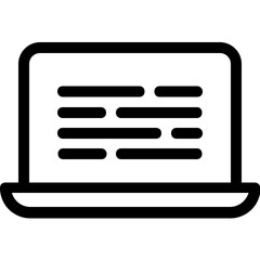 
Development Line Vector Icon
