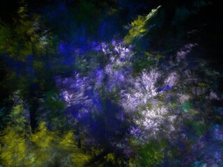 Imaginatory fractal background Image