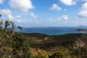 Fototapeta na wymiar View of Sardegna Italy