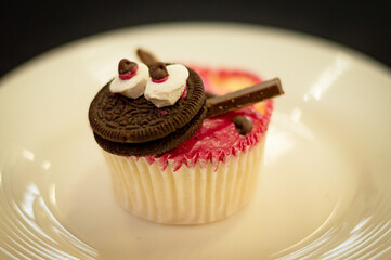 cupcake with frosting
