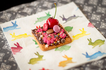 Cookie, icing and cherry 7
