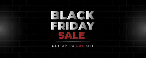 Modern black friday background design