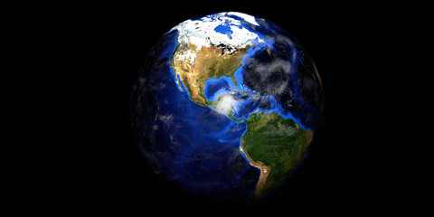 Hurricane Lota shown from Space. Extremely detailed and realistic high resolution 3d illustration. Elements of this image have been furnished by NASA.