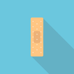Bandage icon. Vector illustration.