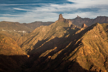Rocks of Gran Canaria - Roque Bentayga and Roque Nublo, Gran Canaria, Canary Islands, Spain
