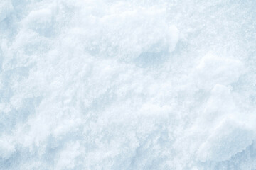Obraz premium Snowflakes - background of fresh snow texture. Winter texture. Snowy white texture.