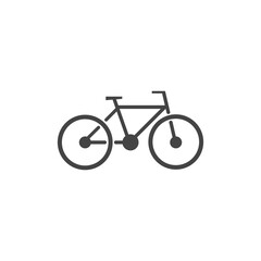 Fototapeta premium Bike icon. Vector illustration.
