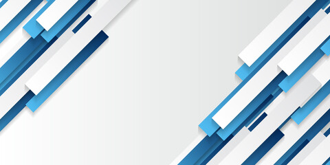 Modern blue abstract stripes lines background for presentation design, banner, brocure, and business card 
