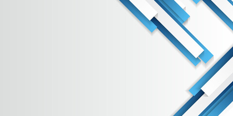 Abstract geometric blue and white color background. Vector, illustration.  Suit for business, corporate, institution, party, festive, seminar, and talks