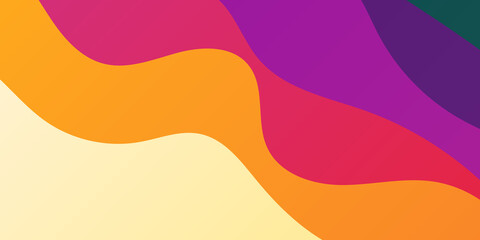 Trendy simple fluid color gradient abstract background with dynamic wave line effect. Vector Illustration For Wallpaper, Banner, Background, Card, Book Illustration, landing page 