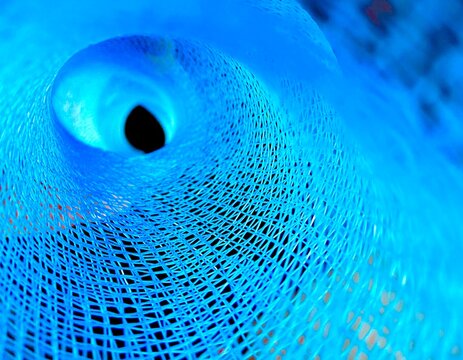 blue binary code