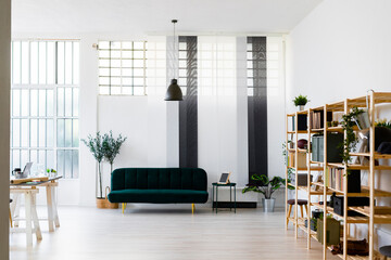 Interior of modern creative office