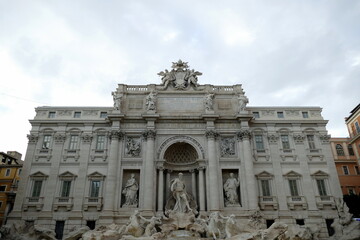 Obraz premium Trevi fountain,rome,italy