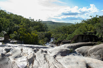 Fototapeta na wymiar Emerald Creek Falls, Mareeba, Queensland, Australia