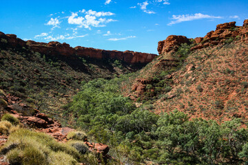 Kings Canyon in Watarrka National Park, Northern Territory, Australia, Outback