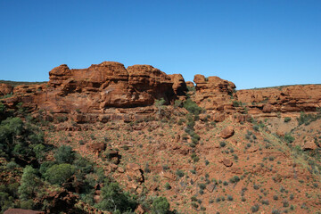 Kings Canyon in Watarrka National Park, Northern Territory, Australia, Outback