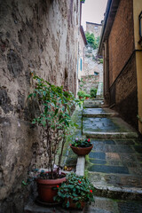 Fototapeta na wymiar Montepulciano, famous ancient town in Tuscany, Italy