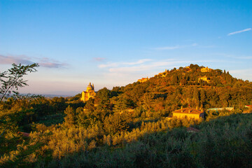 Fototapeta premium Church San Biagio outside the town of Montepulciano, Tuscany