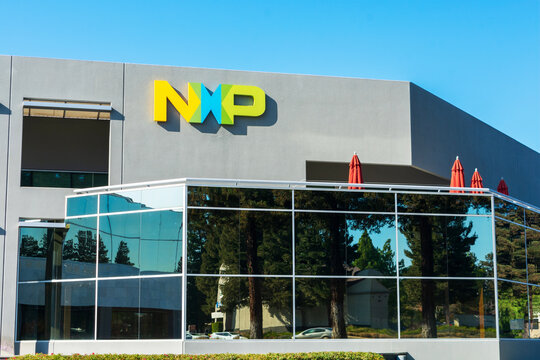 NXP Semiconductors company office in Silicon Valley. NXP Semiconductors N.V. is a global semiconductor manufacturer - San Jose, CA, USA - 2019