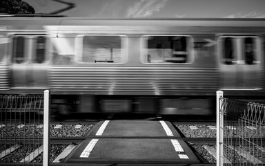 Fototapeta premium train in motion
