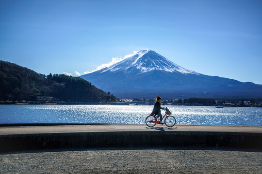 Cycling at Mt Fuji