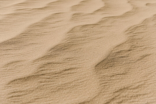 textured sand in desert