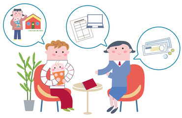 役所の相談窓口で相談する