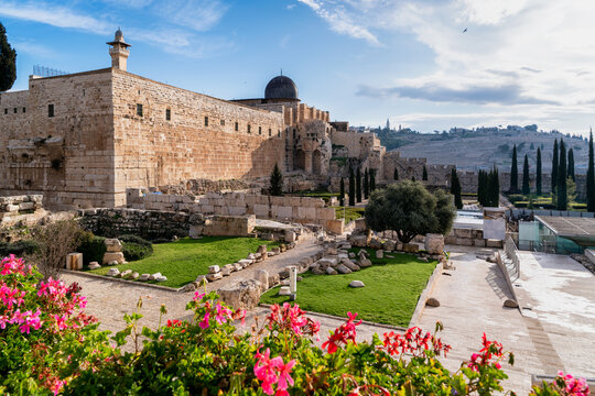 Temple Mount also know as Dome of The Rock in Israel.