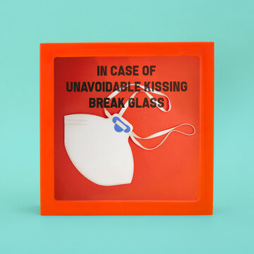 Unavoidable COVID kissing