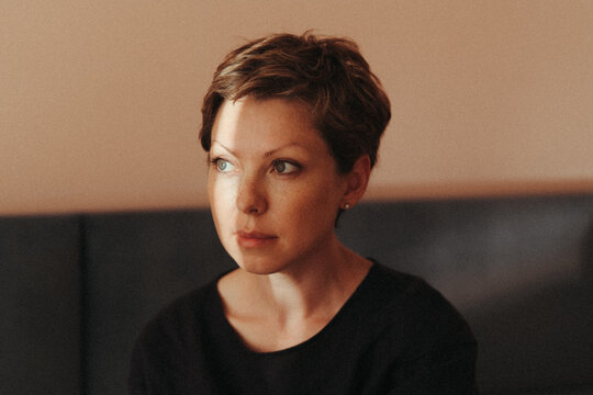 Portrait of an adult woman.