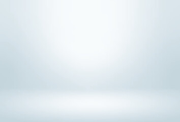 Gray empty room studio gradient used for background and display your products - Vector